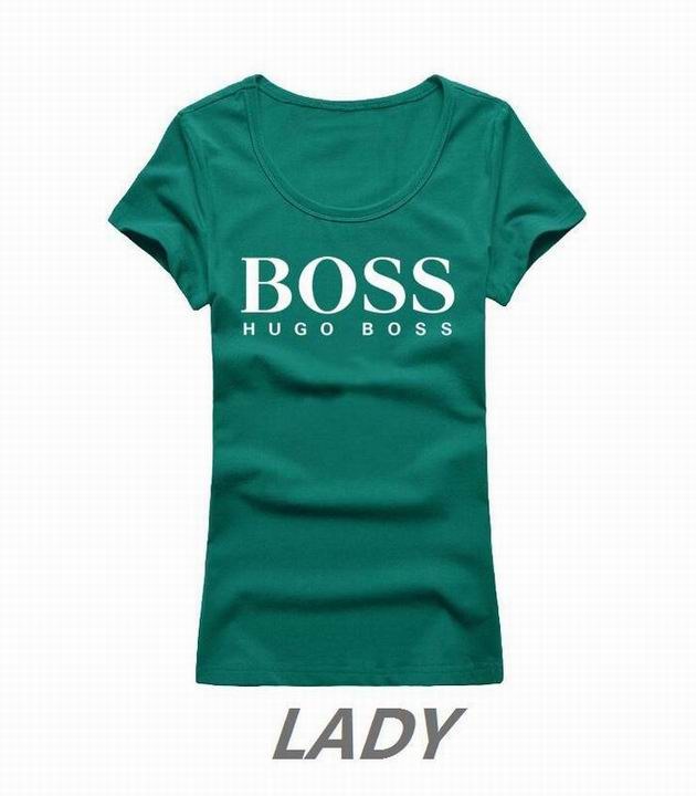 BOSS short round collar T woman S-XL-057
